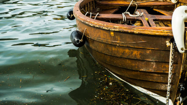 istock wooden rowboat 1135166689