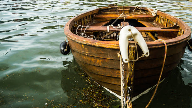istock wooden rowboat 1135166738