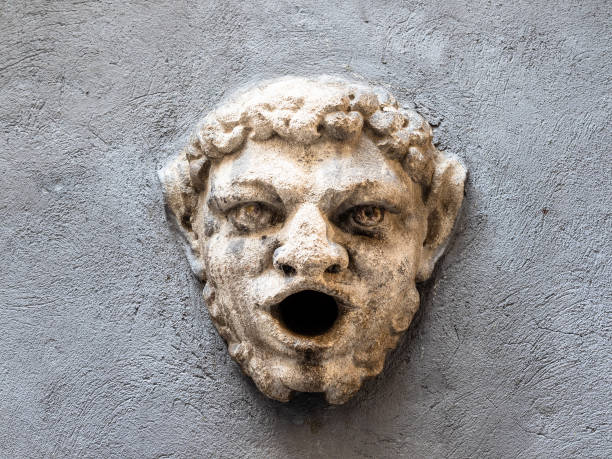 istock medieval mascaron in ancient city wall in Bergamo 1135170565