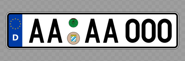 illustrazioni stock, clip art, cartoni animati e icone di tendenza di 1/2ð3/4ð²ð1/2ñðμ rgb - license plate