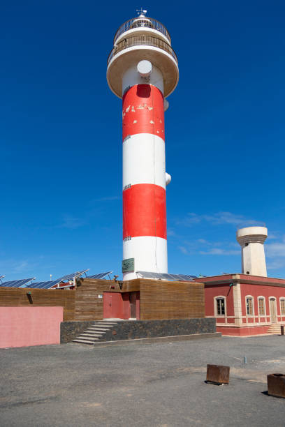 istock Toston lighthouse in El Cotillo at Fuerteventura Canary Islands , spain 1135174708