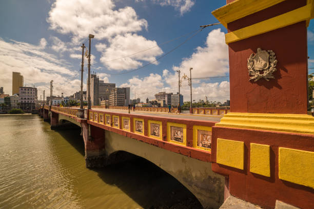 istock Mauritius of Nassau Bridge in Recife 1135175528