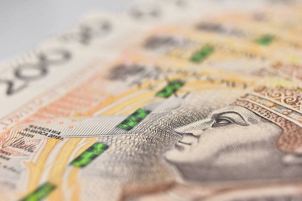 istock Banknotes 200 Polish zlotys on close-up 1135180441