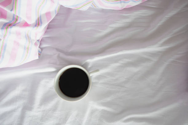 istock Morning coffee on the bed 1135181912
