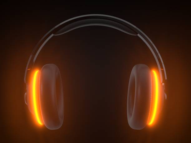 istock wireless headphone for gamers with modern design. 3d illustration 1135185253