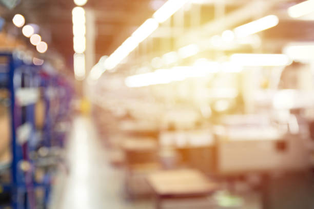 istock Abstract blurred factory, equipment, background for industry 1135186149