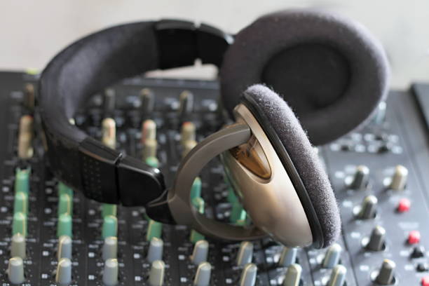 istock Music mixing desk 1135189485
