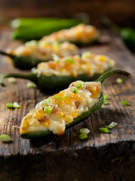 Cheese and Bacon Jalapeno Poppers