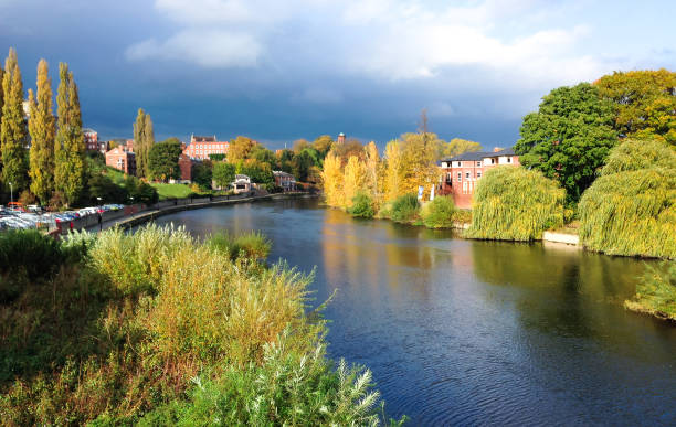istock River Severn in Shrewsbury, England 1135207122