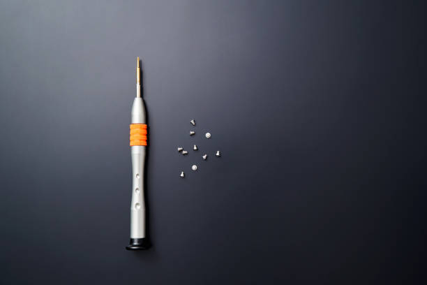 istock A small special steel screwdriver for laptops and computers. 1135209108