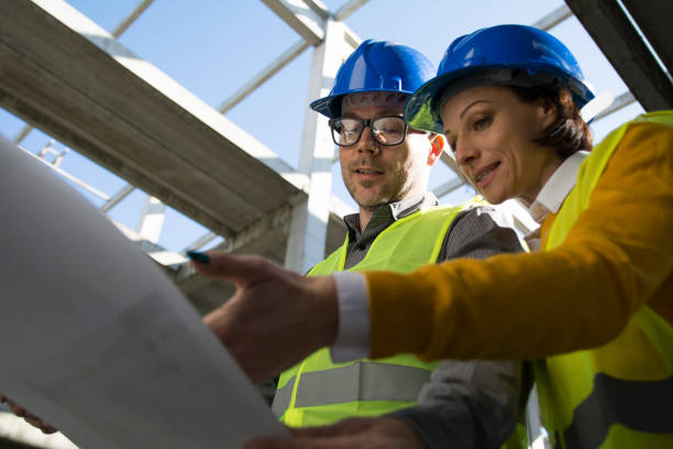 istock Close up of the two architects 1135210696