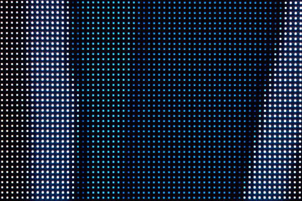 istock Blurred LED screen closeup. Bright abstract background ideal for any design 1135213174