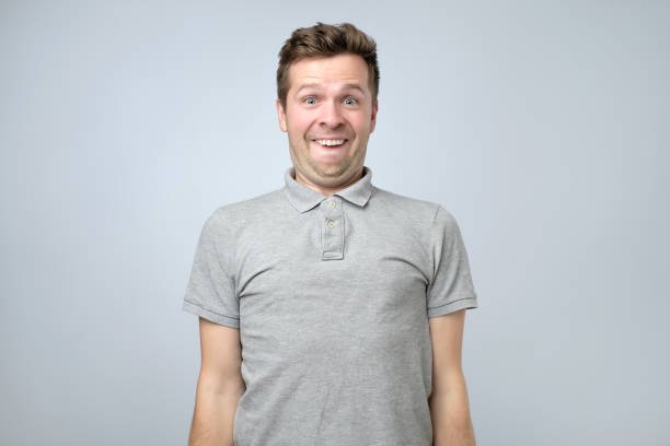 istock funny young european man making a nerdy grimace. 1135213658