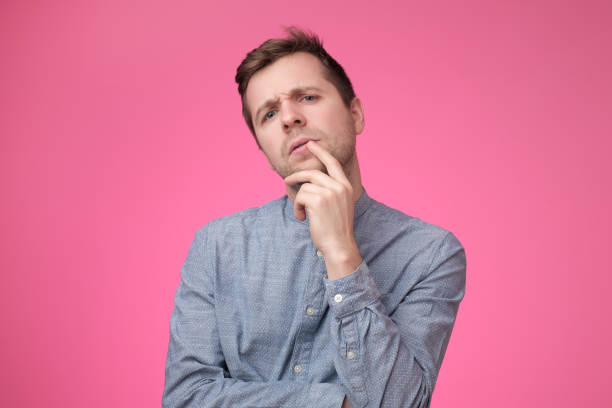 istock Close up of a pensive young man 1135215051