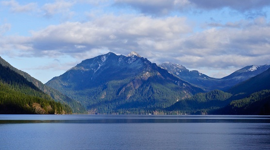 Northwest Washington's Olympic Peninsula.
Olympic National Park/North.
Storm King Mountain.
Lake Crescent.