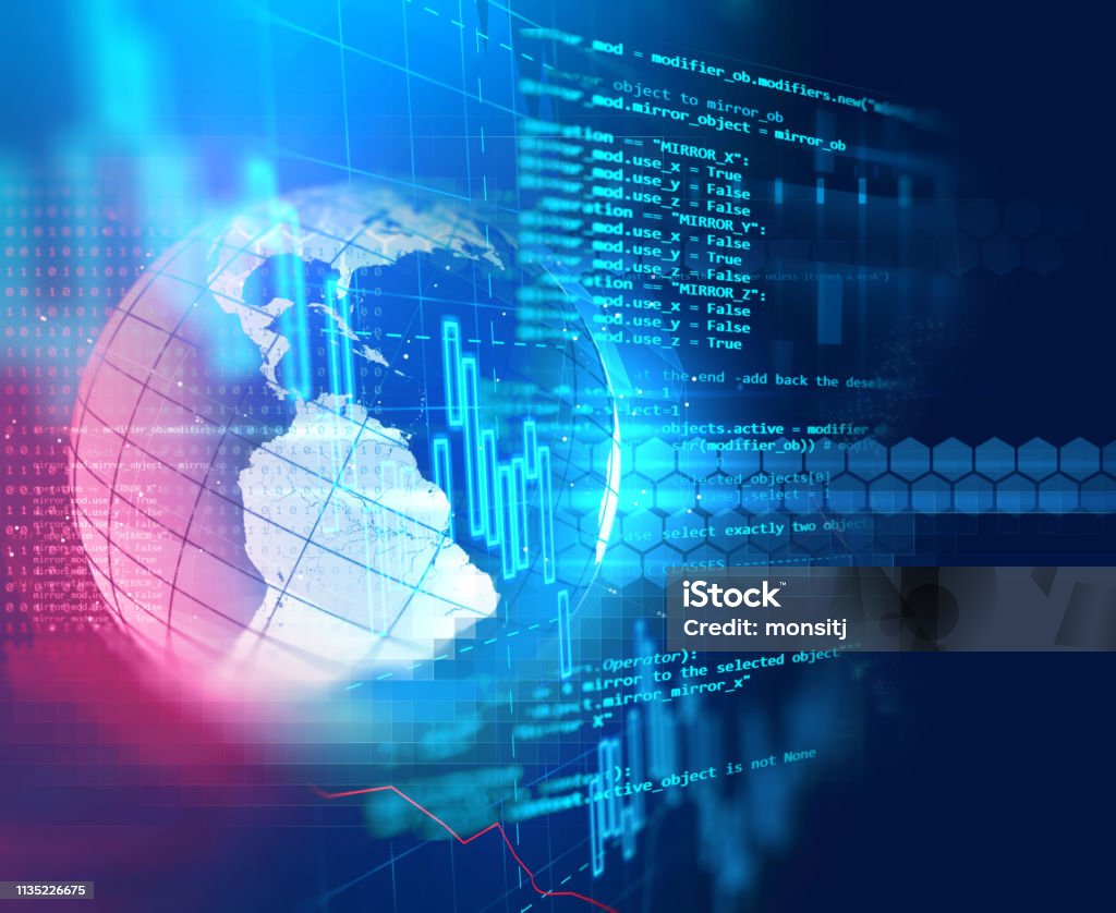 Programming Code Abstract Technology Background Of Software Developer ...