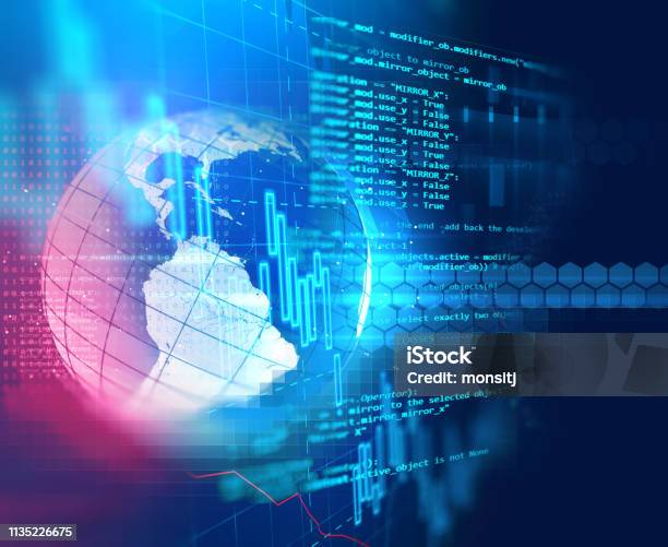 Programming Code Abstract Technology Background Of Software Developer ...
