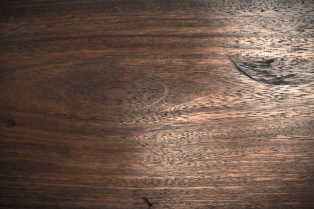 istock Wood table floor with natural pattern texture. Empty template  wood board can be used as background. 1135231004