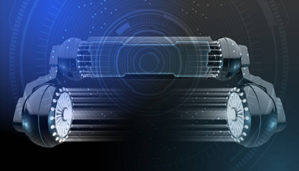 istock Robot Futuristic Mechanism 1135247166