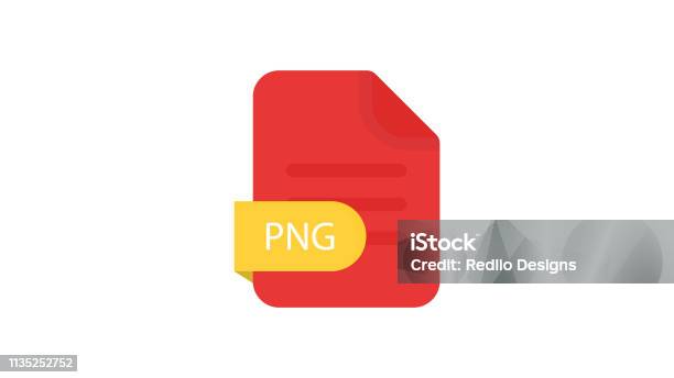 Png File New Style Icon Stock Illustration - Download Image Now - File Folder, Communication, Computer Graphic