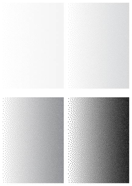 stipple gradient background, vector  illustration. vector art illustration