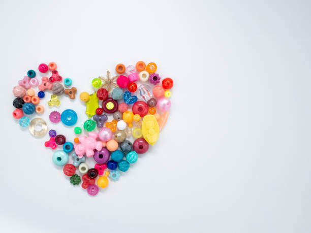 istock Heart of pearls. 1135267194
