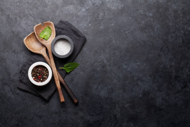 istock Cooking utensils and spices 1135269005