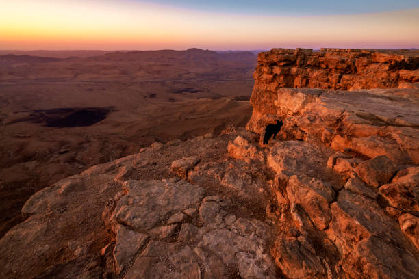 istock sunrise at mitzpe ramon, Israel 1135270367