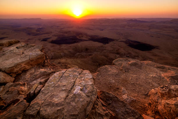 istock sunrise at mitzpe ramon, Israel 1135271282