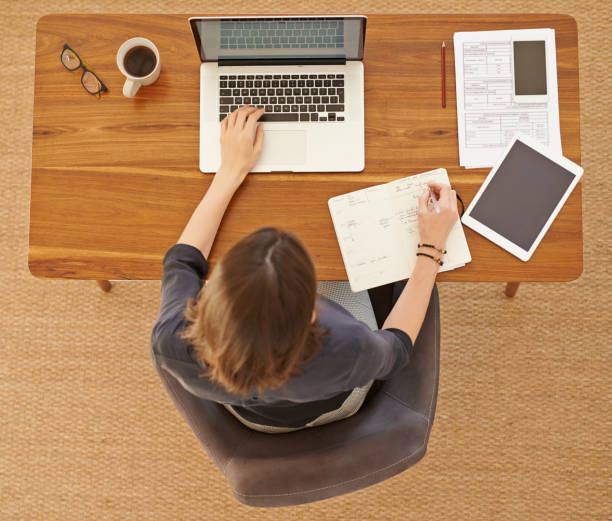 istock Staying on top of her tasks 1135284759