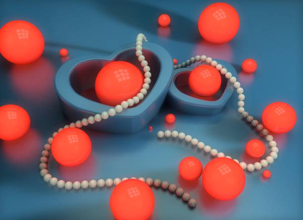 istock 3D illustration for lovers. Glamor and beauty. 1135286120