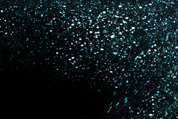 istock Glitter dust overlay, abstract background, shiny light blue glitter 1135287838