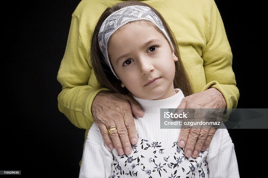 Niña y su abuela - Foto de stock de Adulto libre de derechos