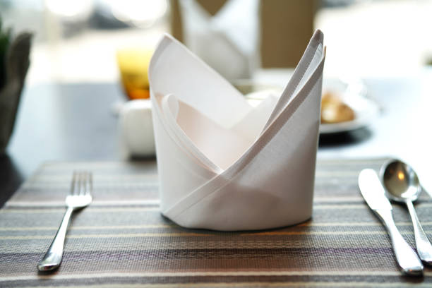 lunch or dinner set for background concept lunch and dinner  on the table