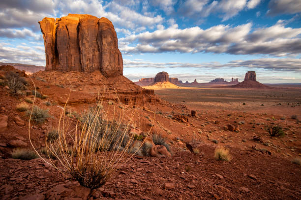 istock North Window Overlook view in Monument Valley tribal Park at sunrise 1135295165