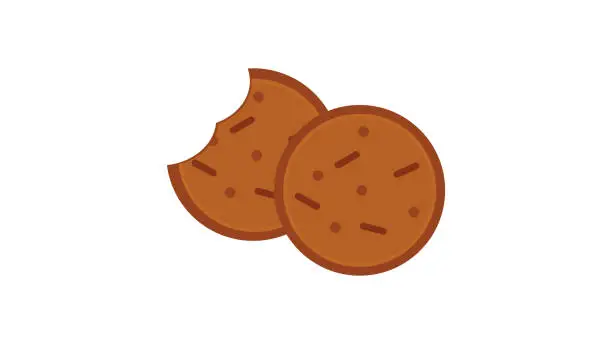 Vector illustration of Biscuits icon