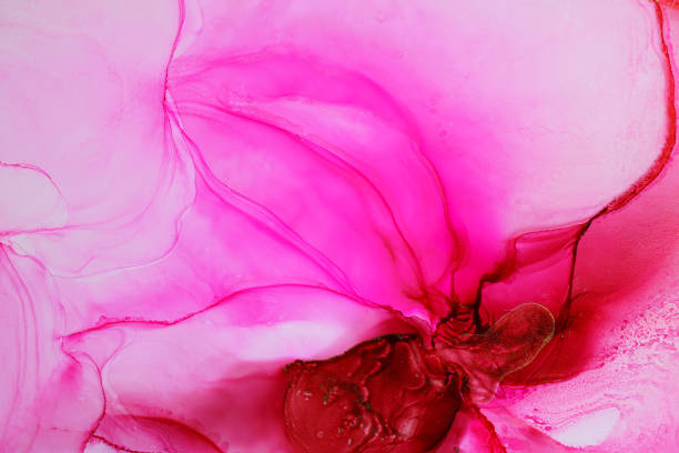 istock Part of original alcohol ink painting 1135299465
