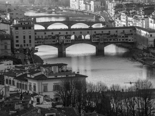 istock Florence with the Arno River and the Ponte Vechio 1135300795