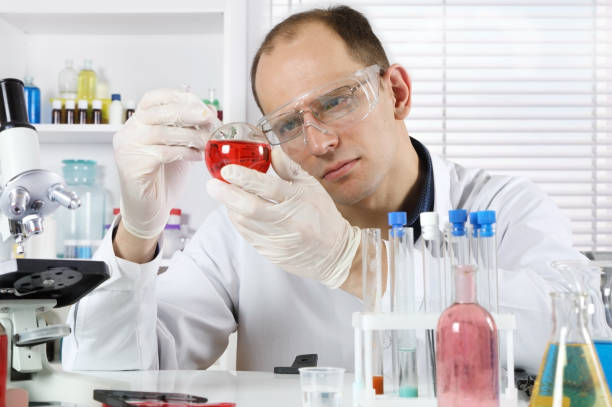istock A young scientist conducting research in a chemical laboratory 1135304534