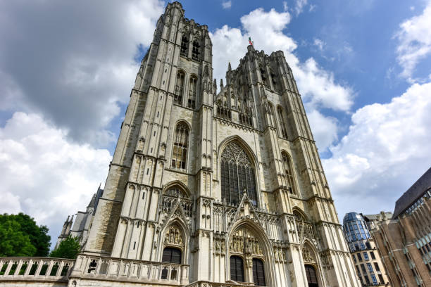 istock Cathedral of St. Michael and St. Gudula 1135308296