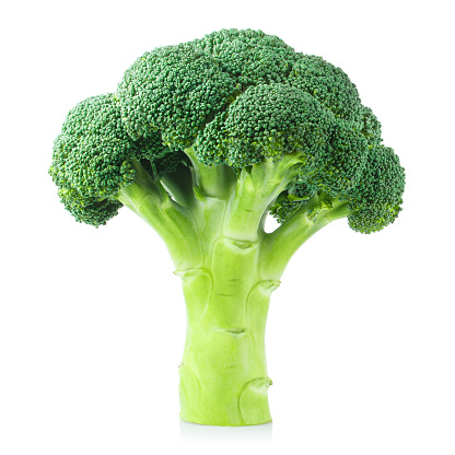 Brócoli sobre blanco photo