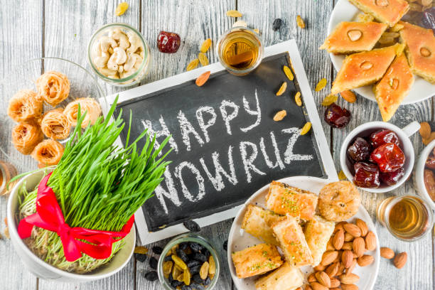 Happy Nowruz holiday background