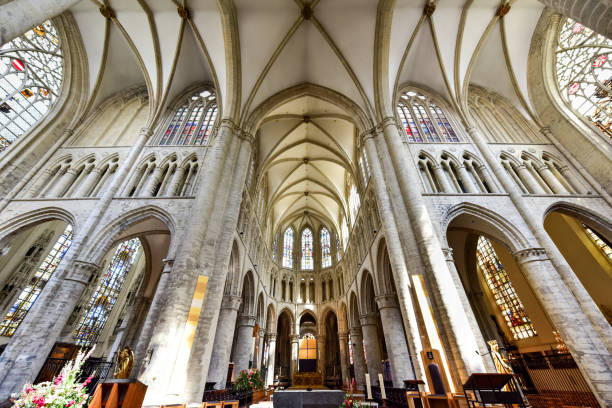 istock St. Gudula Cathedral, Brussels, Belgium 1135309938