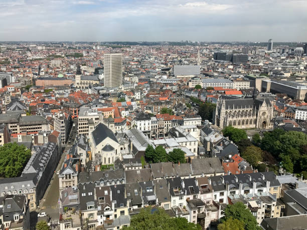 istock Brussels City Skyline 1135318109