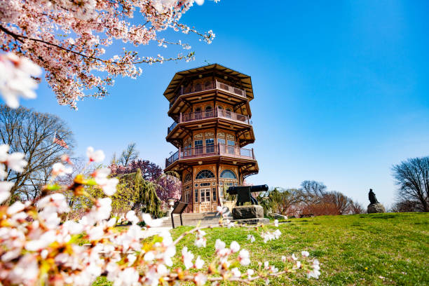 istock Pagoda-style tower in Patterson park, Baltimore 1135327697