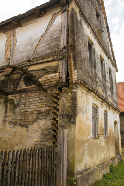 istock Derelict Building in Krapje in Central Croatia 1135330160