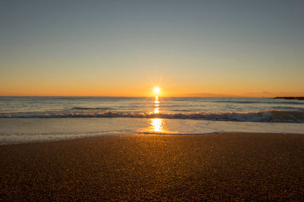 istock Sunrise on a beach in Denia, Alicante 1135331306