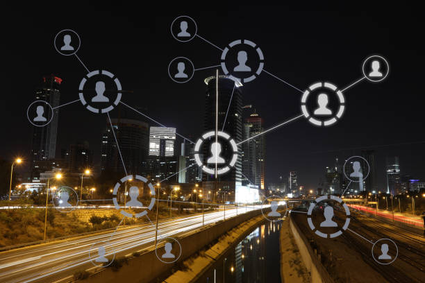 istock Social media marketing network communication 1135338768