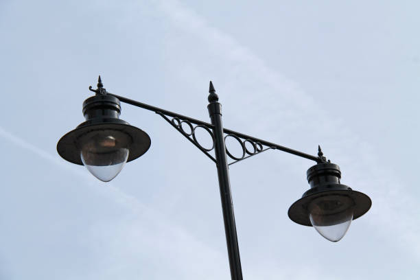 istock Glass Dome Street Lamps. 1135340792