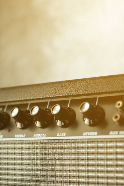 istock button of guitar amplifier ,warn tone 1135342241